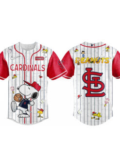Unisex St. Louis Cardinals Peanuts Night 2026 Baseball Jersey for Baseball Fans