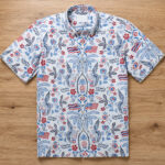 Unisex Summer Commemorative 2026 America White Hawaiian Shirt for Patriotic Fans