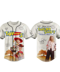Unisex Taylor Swift X Toy Story 5 Version 2 Baseball Jersey for Music Fans