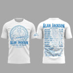 Unisex Tennessee Titans x Alan Jackson Last Call The Finale 2026 Graphic Shirt for Football and Country Music Fans