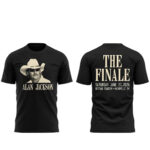 Unisex Tennessee Titans x Alan Jackson Last Call The Finale 2026 Graphic Shirt for Football and Country Music Fans