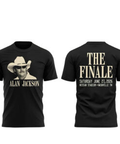Unisex Tennessee Titans x Alan Jackson Last Call The Finale 2026 Graphic Shirt for Football and Country Music Fans