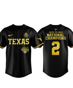 Unisex Texas Longhorns 2026 NCAA Softball College World Series National Champions Baseball Jersey for College Sports Fans