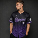 Unisex Texas Rangers K-Pop Demon Hunters 2026 Game On Baseball Jersey for Baseball and K-Pop Fans