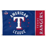 Unisex Texas Rangers x America 250th Anniversary Graphic Flag for Baseball and Patriotic Fans
