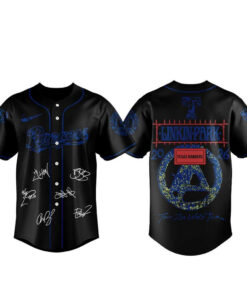 Unisex Texas Rangers x Linkin Park From Zero World Tour 2026 Baseball Jersey for Baseball and Music Fans