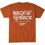 Unisex Texas Softball Back To Back National Champions Graphic Shirt for College Sports Fans