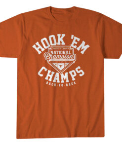 Unisex Texas Softball Hook 'Em 2026 National Champs Graphic Shirt for College Sports Fans
