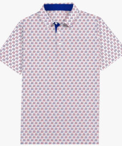 Unisex The Quarter-Millennium Graphic Polo Shirt for American Pride Fans