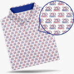 Unisex The Quarter-Millennium Graphic Polo Shirt for American Pride Fans