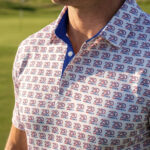 Unisex The Quarter-Millennium Graphic Polo Shirt for American Pride Fans
