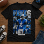 Unisex The St Brown Brothers Terrion Arnold Free 6 Graphic Shirt for Football Fans