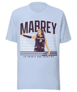 Unisex Toronto Tempo Marina Mabrey The 53 Point Game Graphic Shirt for Basketball Fans