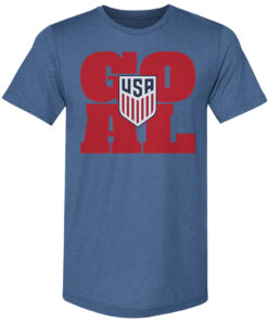 Unisex U.S. Soccer GOAL Logo Graphic Shirt for Soccer Fans