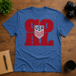 Unisex U.S. Soccer GOAL Logo Graphic Shirt for Soccer Fans