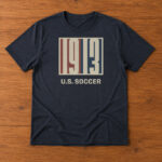 Unisex U.S. Soccer Retro 1913 Logo Graphic Shirt for Soccer Fans