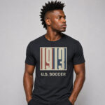 Unisex U.S. Soccer Retro 1913 Logo Graphic Shirt for Soccer Fans