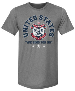 Unisex U.S. Soccer Sam's Army We Sing For 90 Graphic Shirt for Soccer Fans
