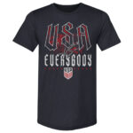 Unisex U.S. Soccer Vs. Everybody Grunge Graphic Shirt for Soccer Fans
