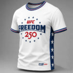 Unisex UFC America 250th Anniversary Graphic Shirt for MMA Fans