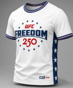 Unisex UFC America 250th Anniversary Graphic Shirt for MMA Fans