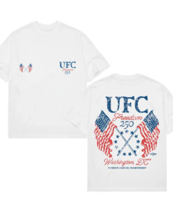 Unisex UFC Freedom 250 Flags Graphic Shirt for MMA Fans