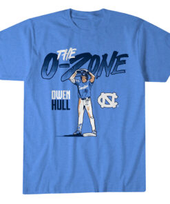 Unisex UNC Baseball Owen Hull The O-Zone Graphic Shirt for College Baseball Fans