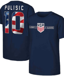 Unisex USA Soccer Christian Pulisic USMNT World Cup 2026 Graphic Shirt for Soccer Fans