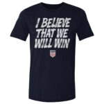 Unisex USMNT I Believe That We Will Win Graphic Shirt for Soccer Fans
