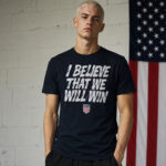 Unisex USMNT I Believe That We Will Win Graphic Shirt for Soccer Fans