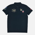 Unisex USMNT Men's National Team 2026 Navy Graphic Polo Shirt for Soccer Fans