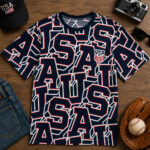 Unisex USMNT USA Soccer Team Graphic 3D T Shirt for Soccer Fans