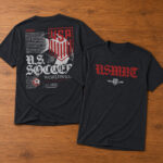 Unisex USMNT Worldwide Grunge Graphic Shirt for Soccer Fans