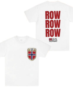 Unisex Vikings Row Row Row Norway Global Soccer Event 2026 Graphic Shirt for Soccer Fans