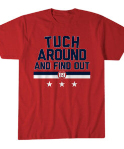 Unisex Washington Capitals Alex Tuch Around And Find Out Graphic Shirt for Hockey Fans