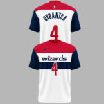 Unisex Washington Wizards 2026 AJ Dybantsa #4 Graphic Shirt for Basketball Fans