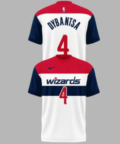 Unisex Washington Wizards 2026 AJ Dybantsa #4 Graphic Shirt for Basketball Fans