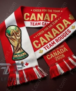 Canada National Football Team Global Soccer Event 2026 Scarf
