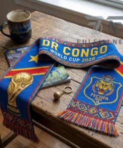 Democratic Republic of Congo World Cup 2026 Scarf