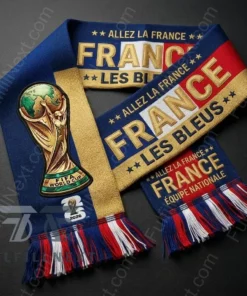 France National Football Team Global Soccer Event 2026 Scarf