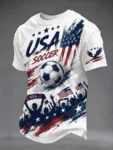 Unisex USA Global Soccer Event 2026 Best Soccer Gifts Graphic Shirt for Soccer Fans
