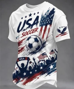 Unisex USA Global Soccer Event 2026 Best Soccer Gifts Graphic Shirt for Soccer Fans