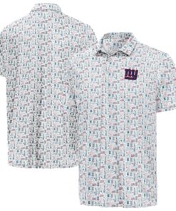 Unisex New York Giants White America 250 Freedom 2026 Graphic Polo Shirt for Football Fans