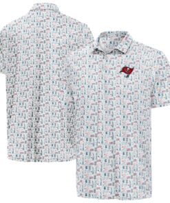 Unisex Tampa Bay Buccaneers White America 250 Freedom 2026 Graphic Polo Shirt for Football Fans