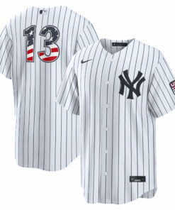 Unisex New York Yankees Jazz Chisholm Jr. White USA 250 Fourth of July Home Graphic Baseball Jersey for Baseball Fans