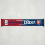 Global Soccer Event 2026 Korea Republic Vs Czechia Football Scarf Commemorative Print