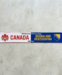 Global Soccer Event 2026 Canada Vs Bosnia And Herzegovina Football Scarf Match Souvenir
