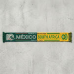 Global Soccer Event 2026 Mexico Vs South Africa Football Scarf Two Tone