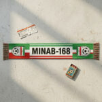 Global Soccer Event 2026 Minab-168 Football Scarf Vibrant Colors