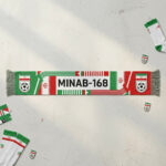 Global Soccer Event 2026 Minab-168 Football Scarf Elegant Pattern
